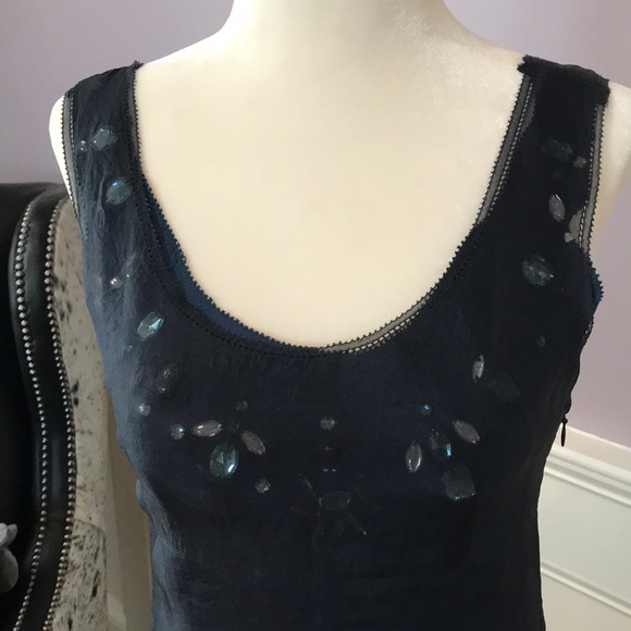 Beautuful DKNY Cocktail Dress!(Navy color) - Picture 2 of 8